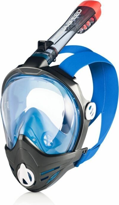 Aquaspeed Greece Full-face mask BRIZO size S/M col. 01 + camera holder - 8739